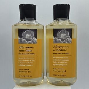Bath & Body Works Afternoon Sunshine Shower gel 2 pack bundle